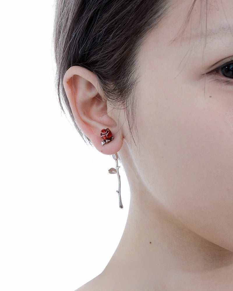 Forbidden Rose Branches Earrings