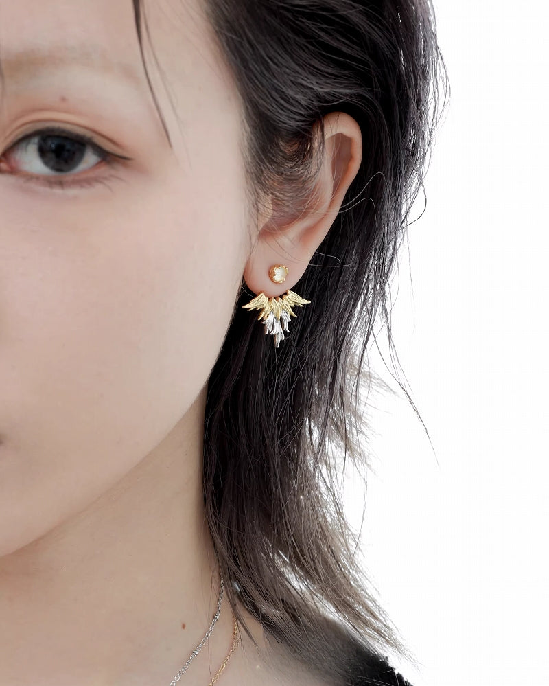 Wing Swan Earrings02