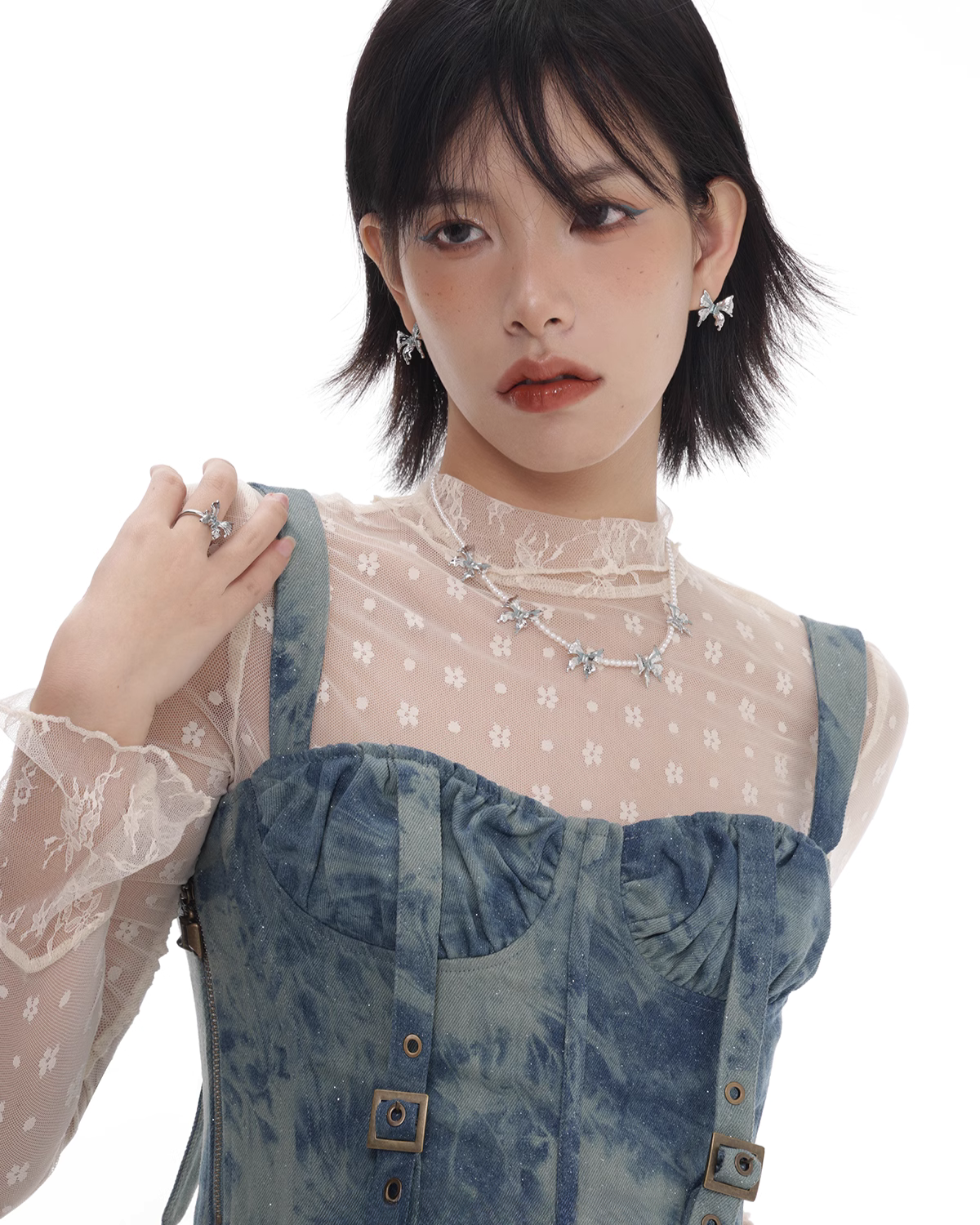 Alien Butterfly Earrings