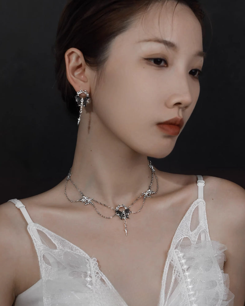 Butterfly Skeleton Necklace
