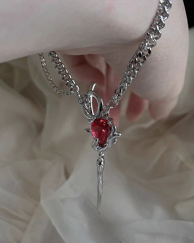 Red Rose Double Layer Bracelet