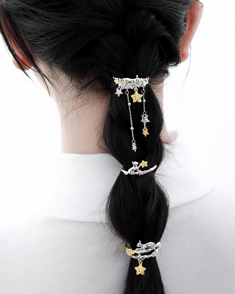 Star Cat Hair Clip