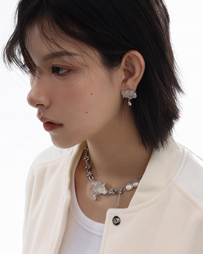 Drak Cloud Earrings