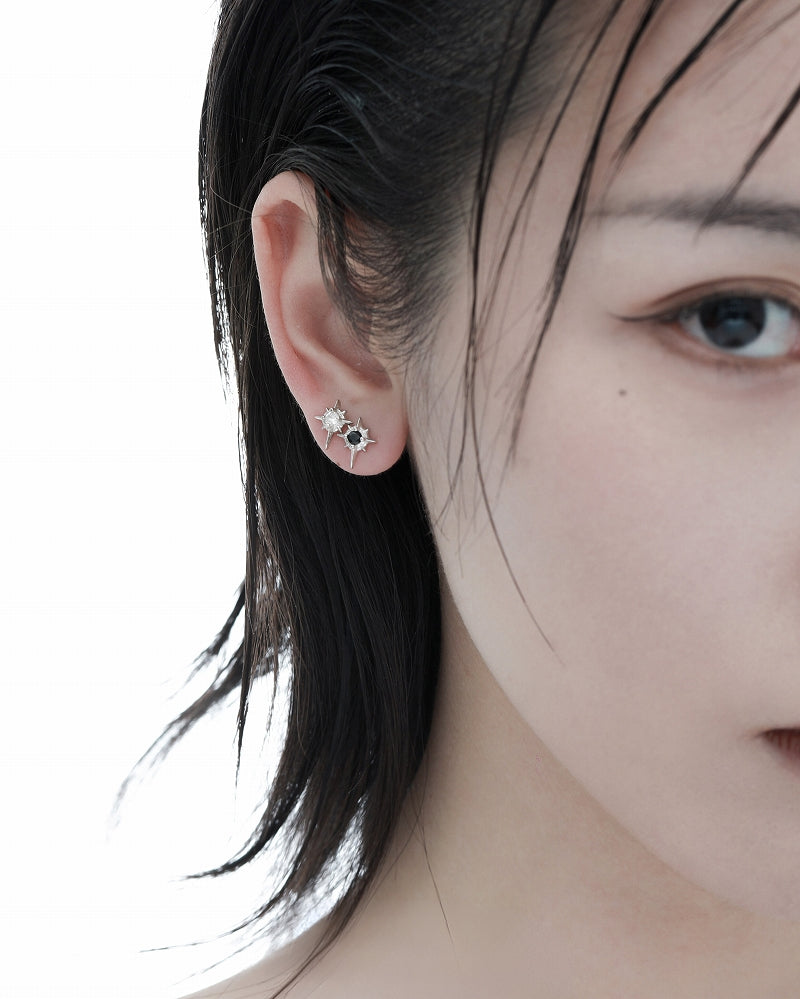 Holes Star Earrings