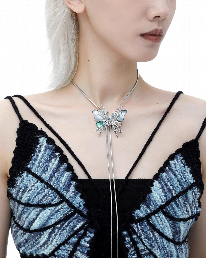 Butterfly Island Pull-out Necklace