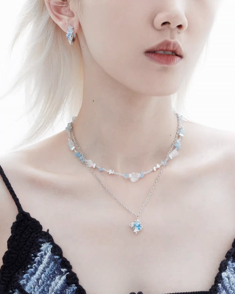 Ice Century Age Sea Area Earrings
