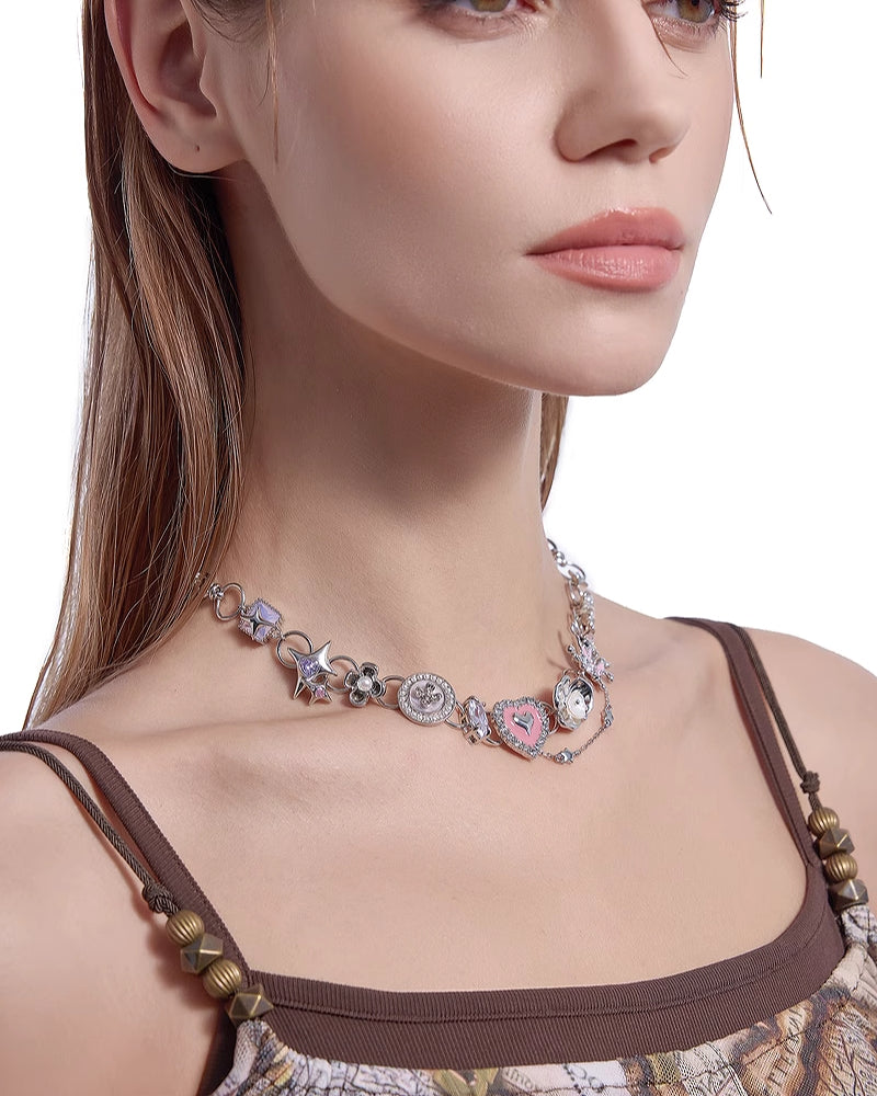 Love Star Butterfly Necklace