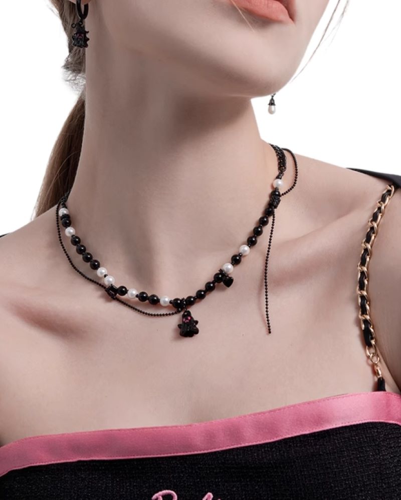 Carnival Ghost Necklace