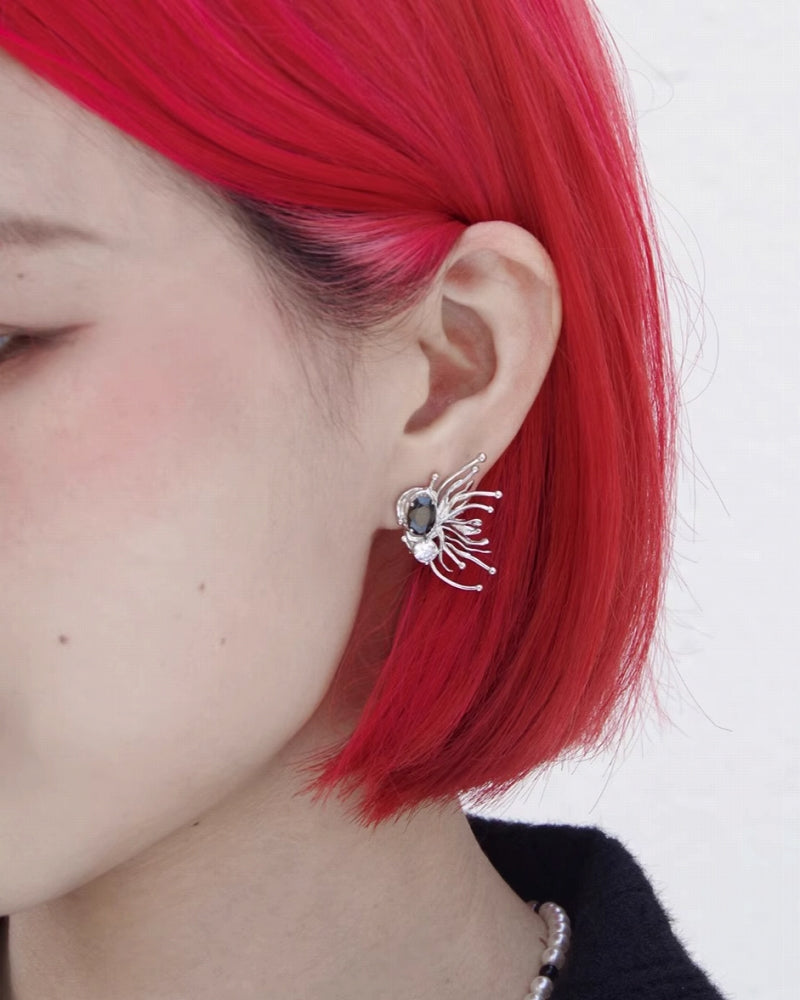 Black Butterfly Earrings