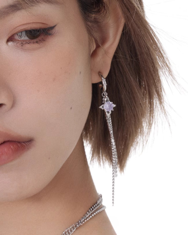 Mystery Romantic Tassel Earrings