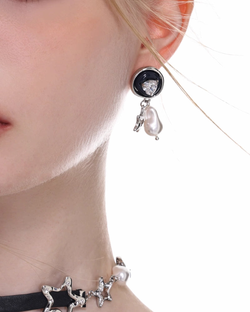 Retro Star Earrings