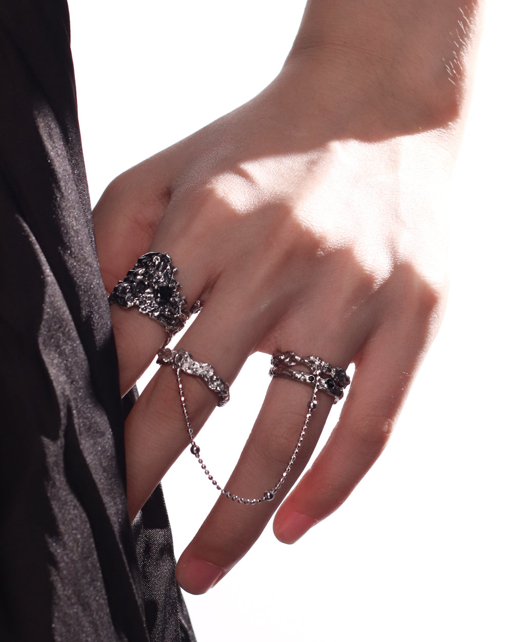 Black Stone Ring