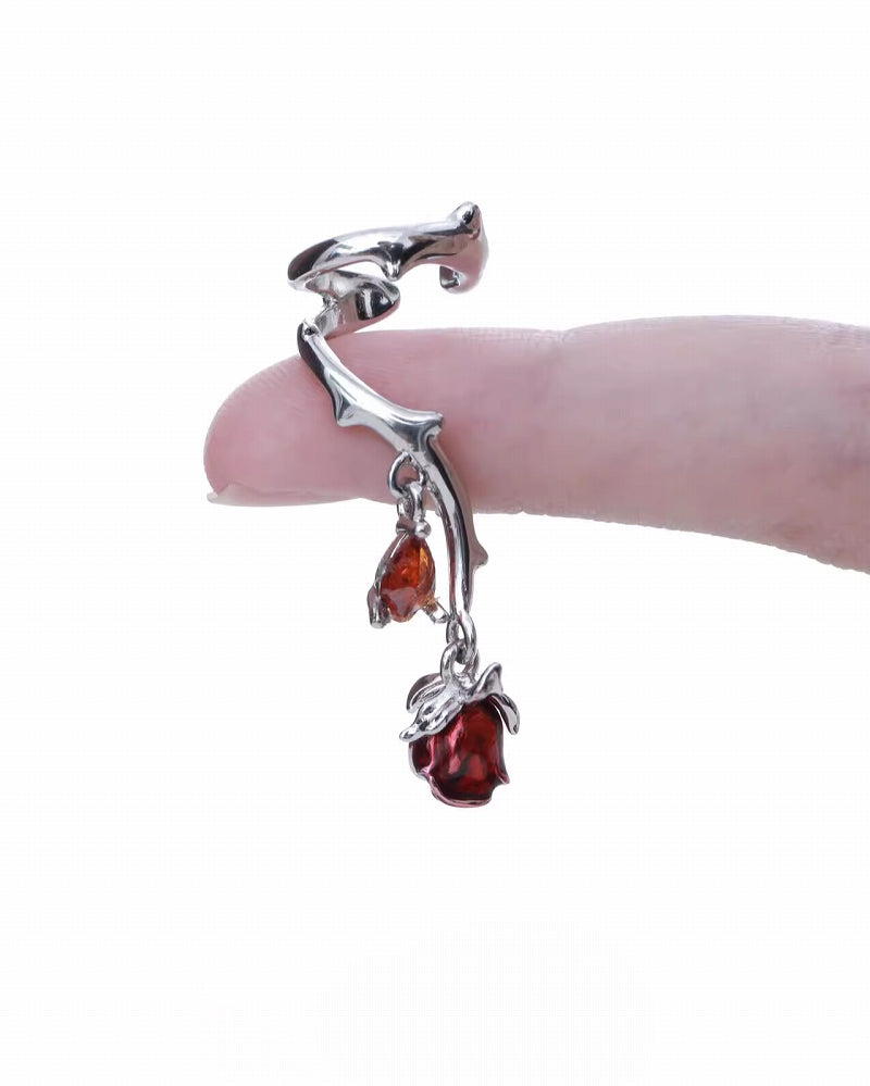 Forbidden Rose Red Cuff
