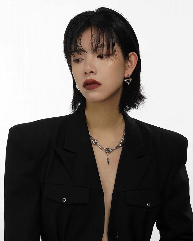 Thorn Hip-hop Necklace