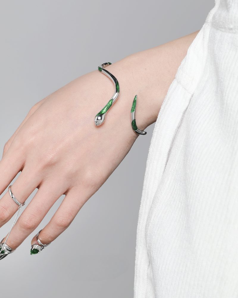 Green Snake Bracelet02