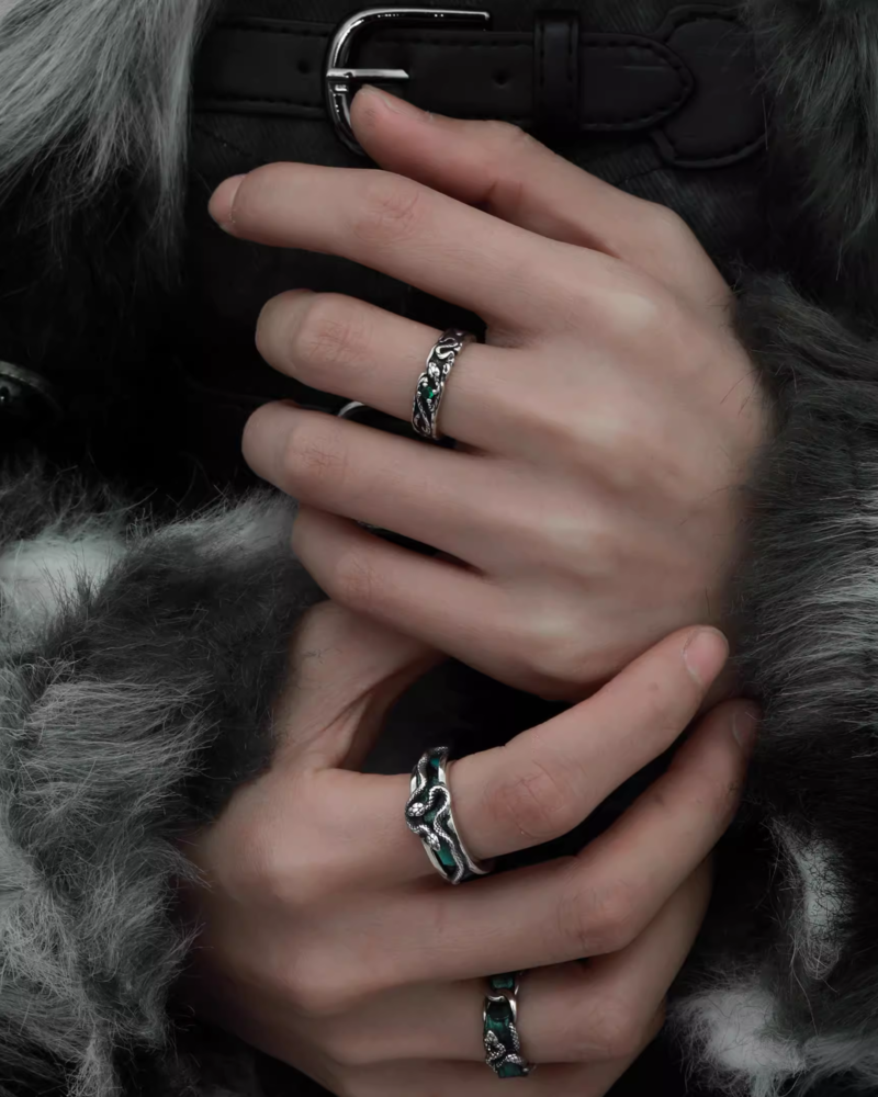 Hunting Snake Open Ring 01