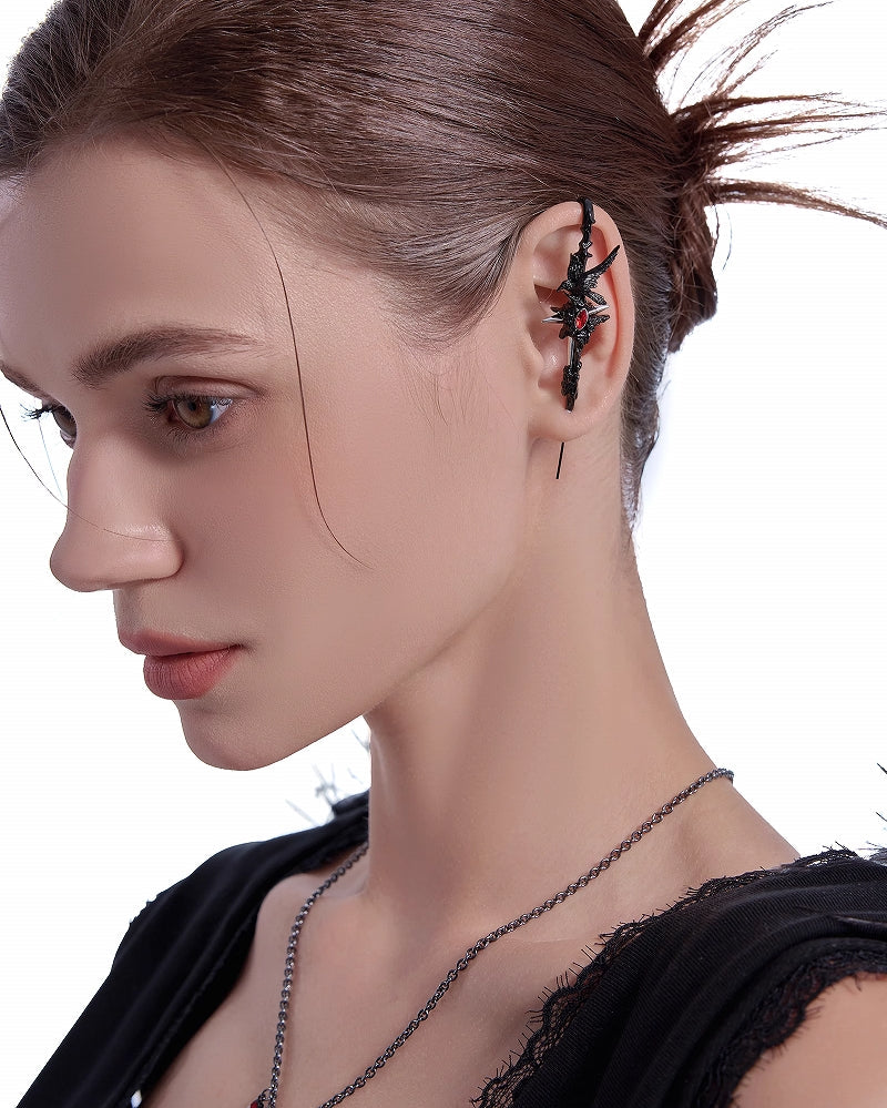 Thorn Dark Crow Earring