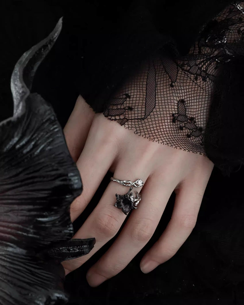 Mandala Open Ring