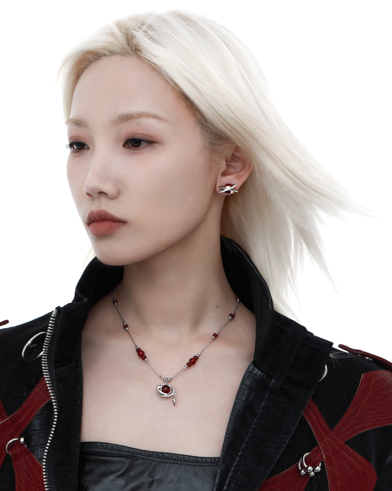 Stellar Red Earrings