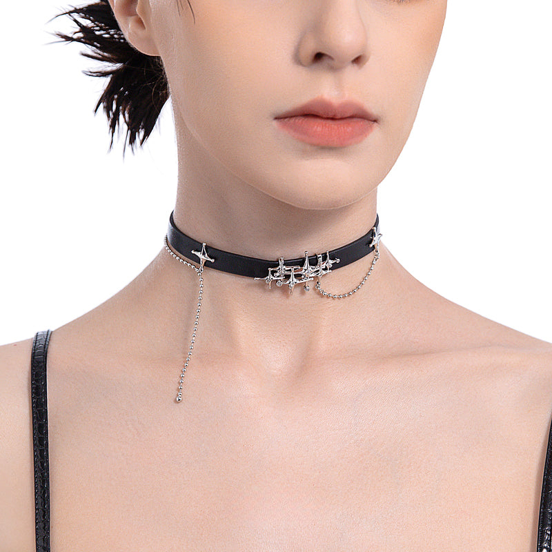 Star Attraction Tassel Choker