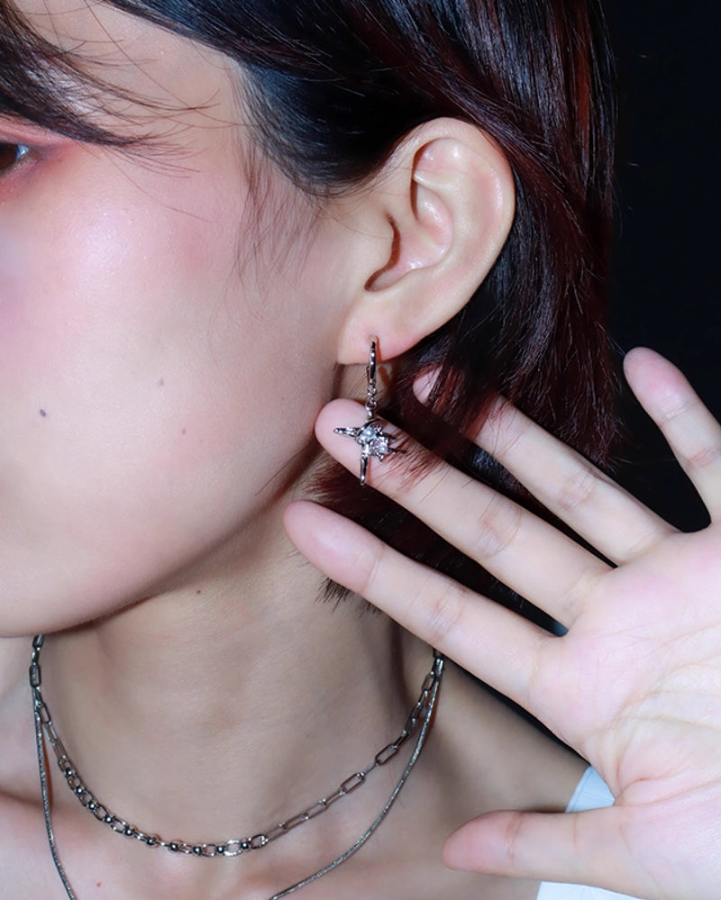 Galaxy Journey Star Earrings 01
