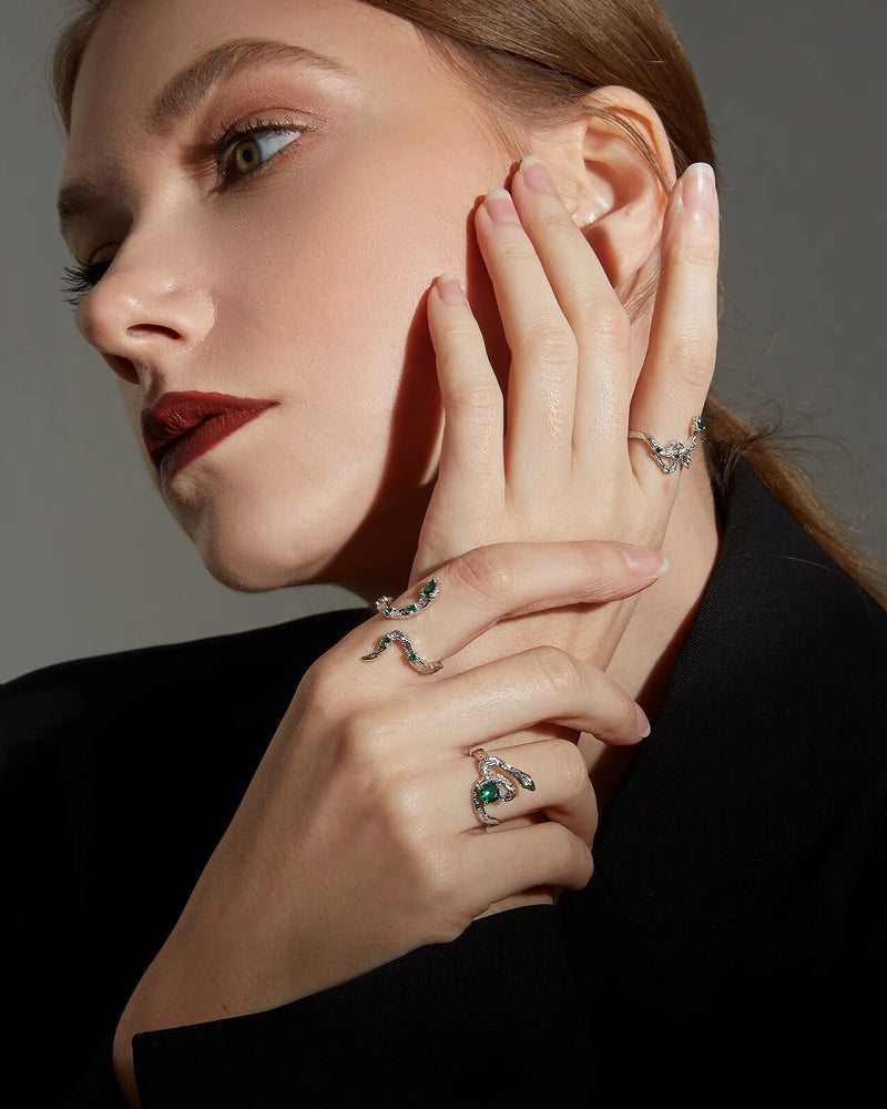 Serpentine Snake Ring