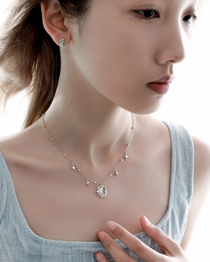 Moonlight Star Earrings