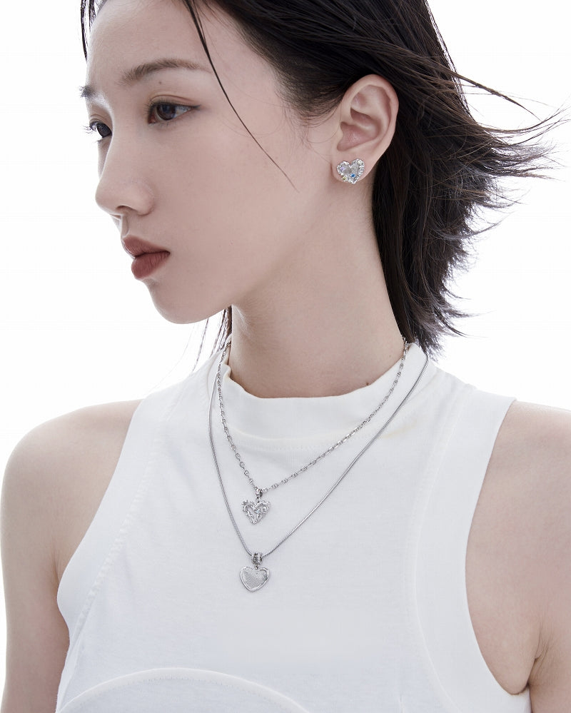 Contract Removable Double Layer Necklace