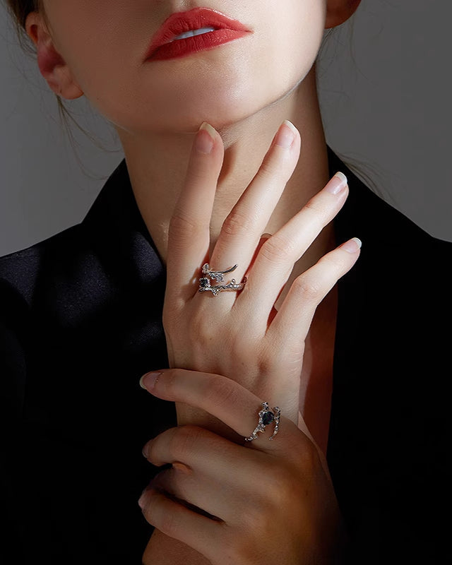 Lunar Eclipse Stone Ring