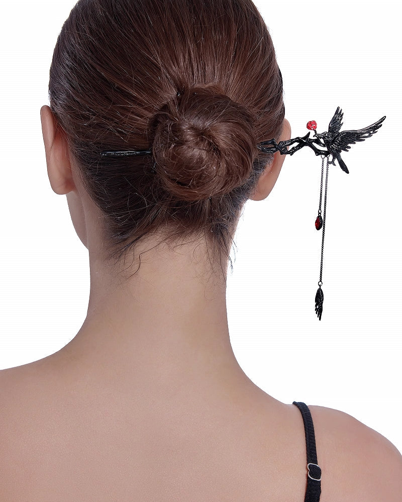 Thorn Dark Crow Hairpin