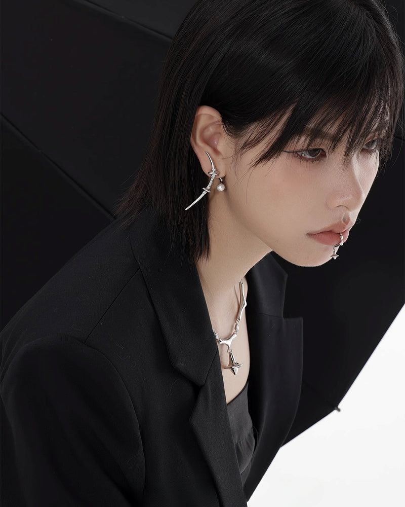 Mechanical Gyroscope Earrings