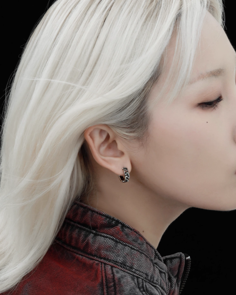 Hunting Snake Earrings