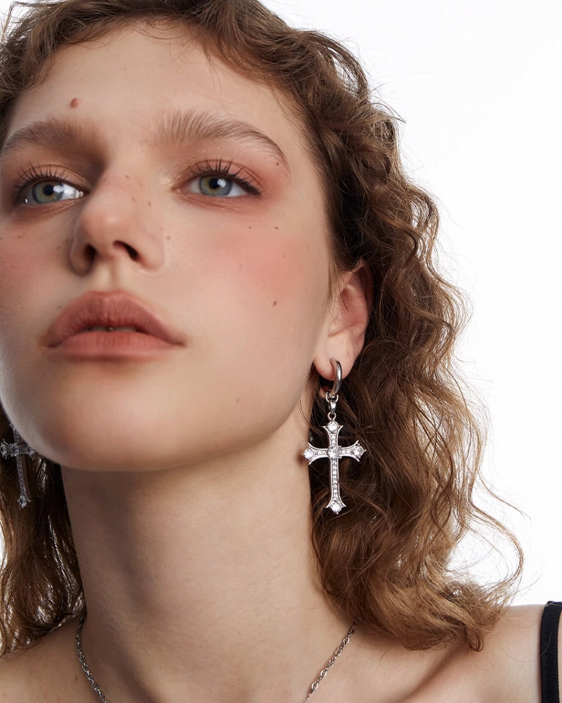 Star Cross Earrings