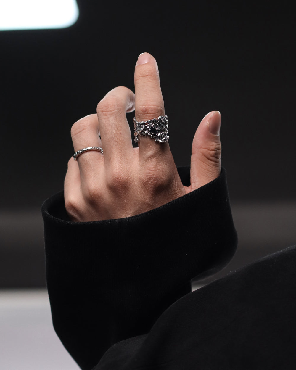 Black Stone Ring