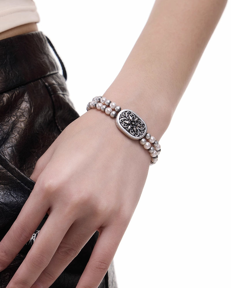 Wasteland Pearl Layer Bracelet