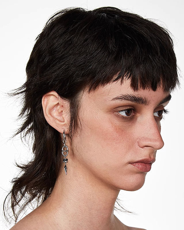 Intrusion Of Eden Asymmetric Long Earrings