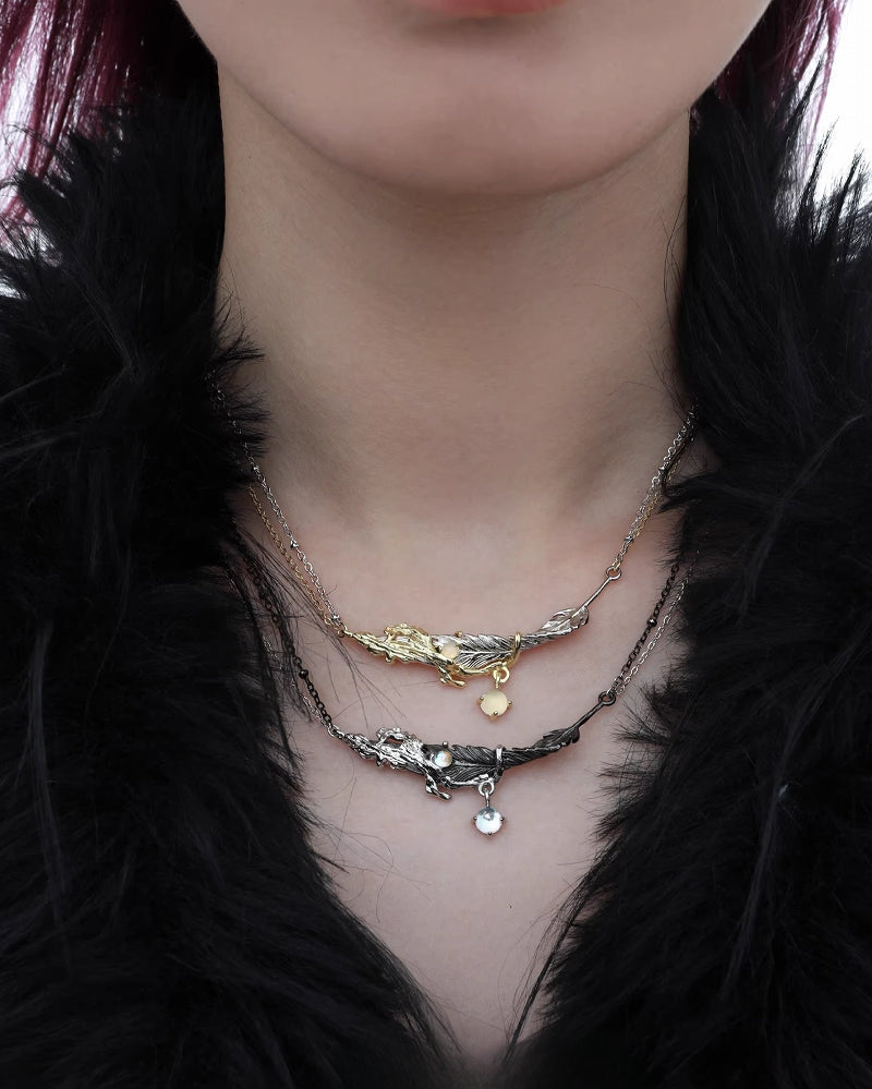 Wings Feather Necklace