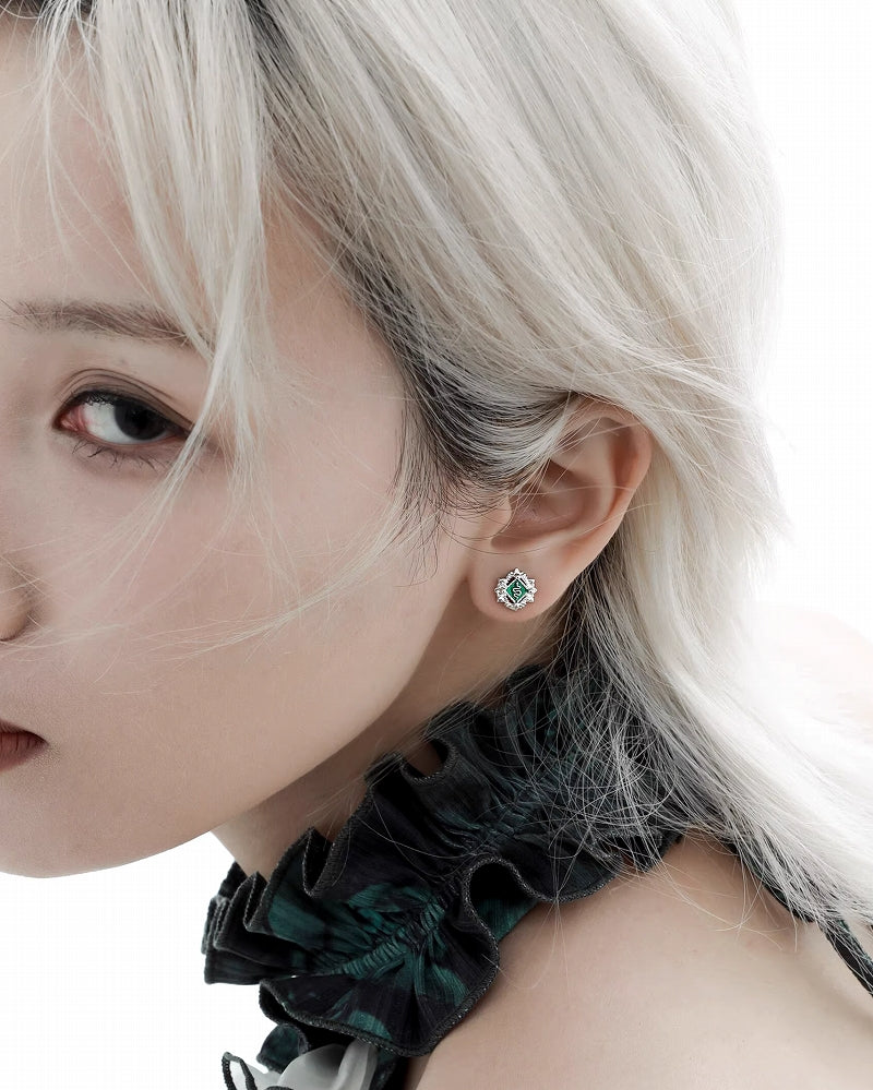 Slytherin Snake Earrings