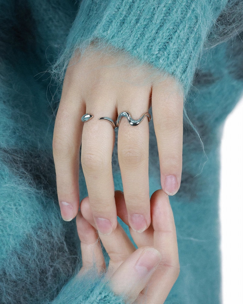 Blue Wave Ring