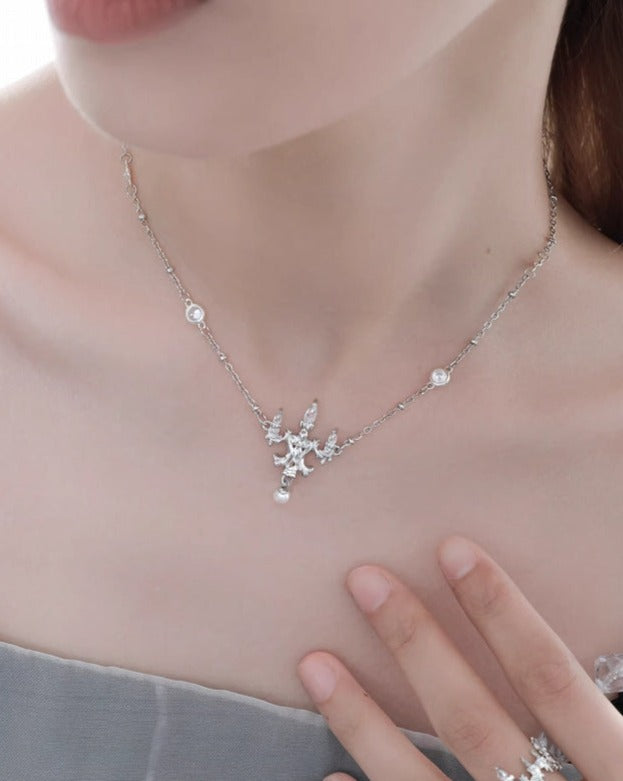 Crystal Chandelier Necklace