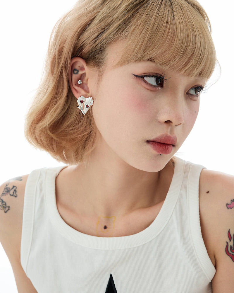 Secret Code Earrings