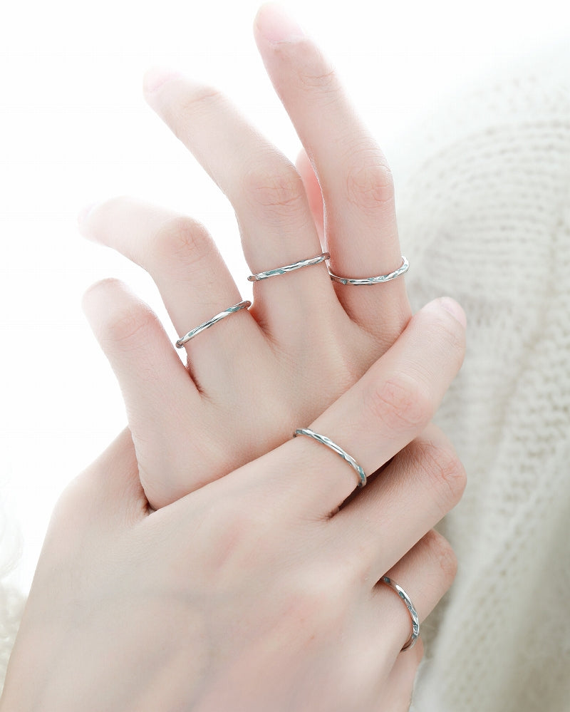 Sea Blue Sterling Silver Ring