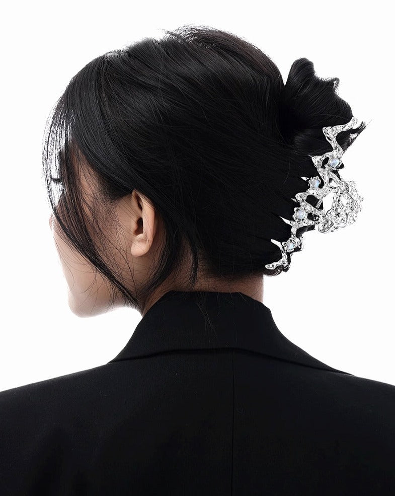 Lunar Eclipse Heart Rate Hair Clip