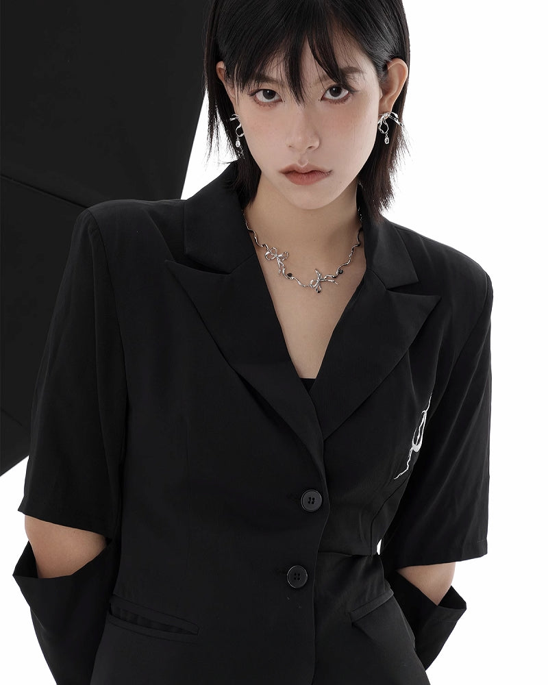 Bandage Bow Knot Necklace01