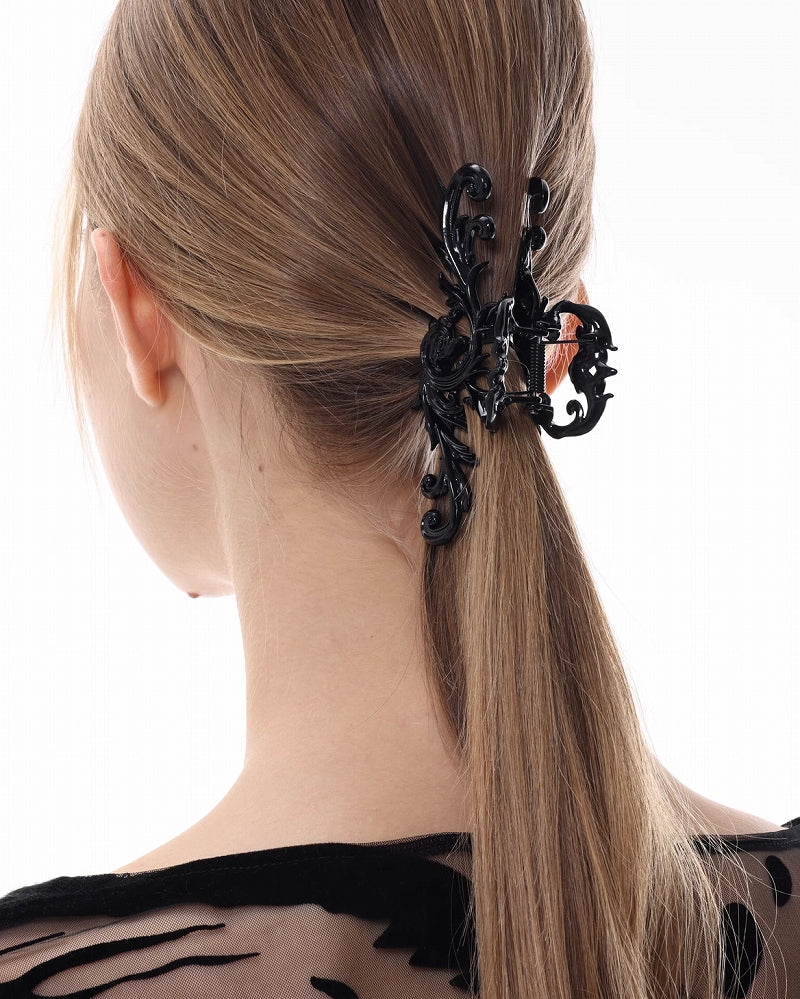 Vintage Carved Shark Hair Clip