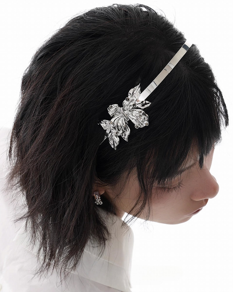 Metal Flower Headband