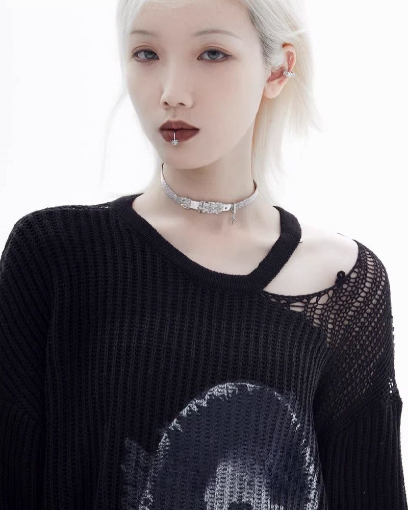 Star Trail Four Pointed Choker
