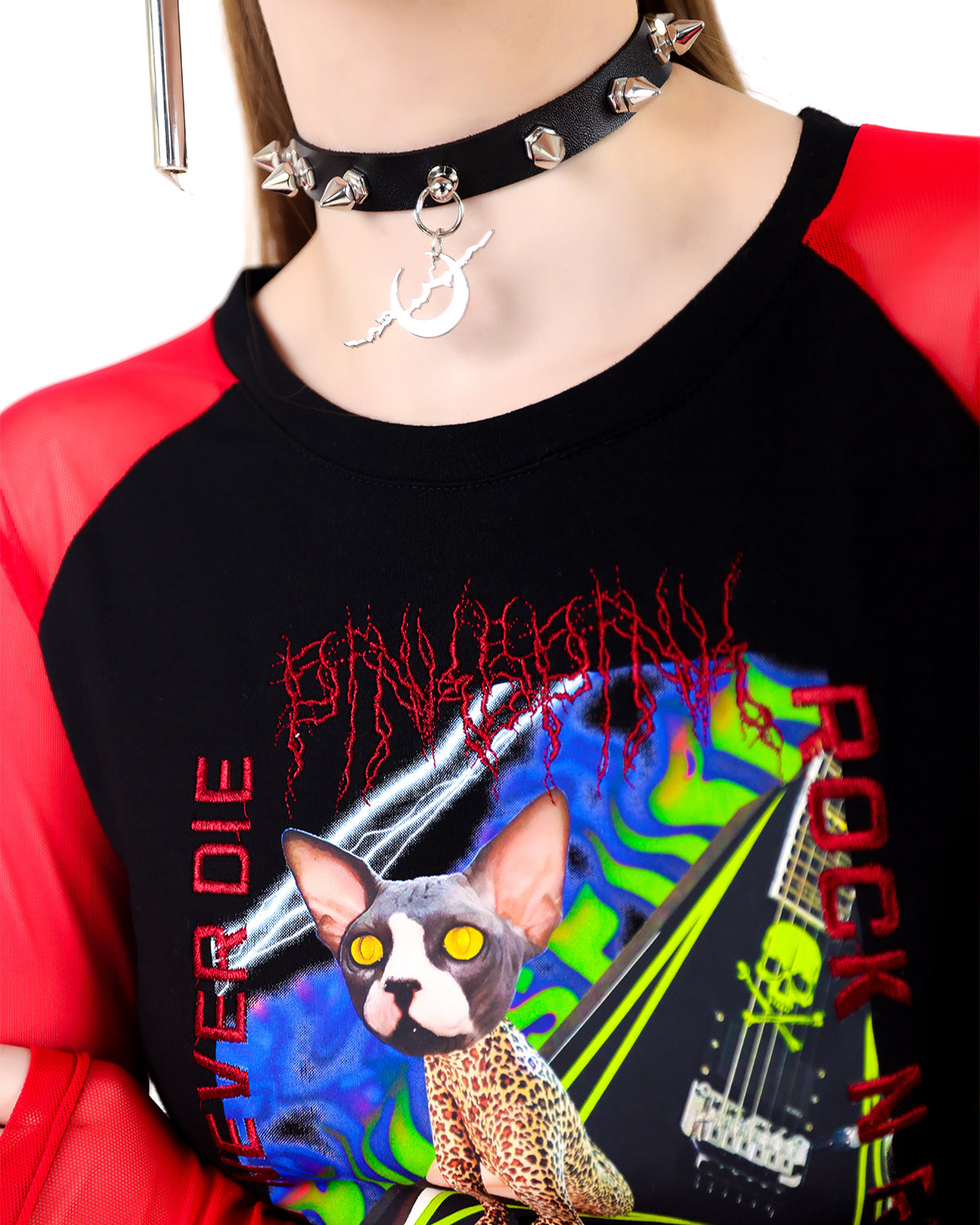 Electric Moon Choker01