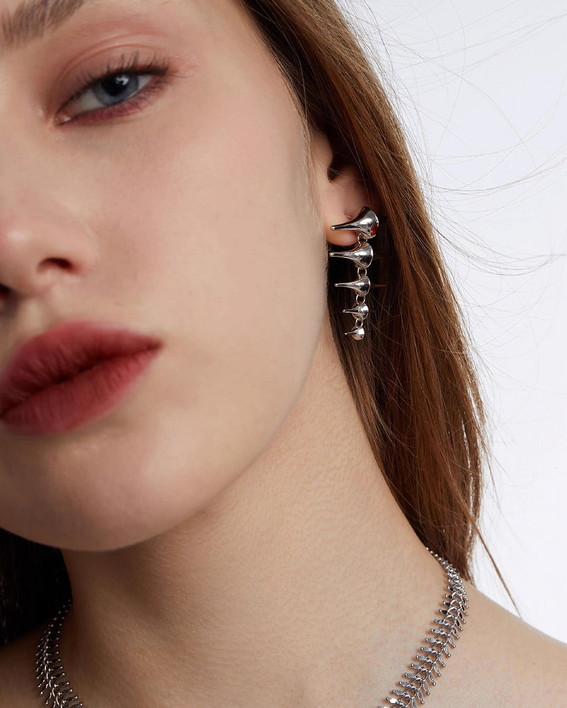 Eternal Spinal Bone Earrings