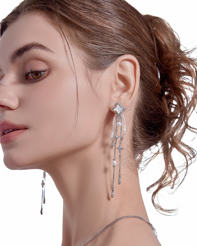 Stars Attraction Tassel Earrings